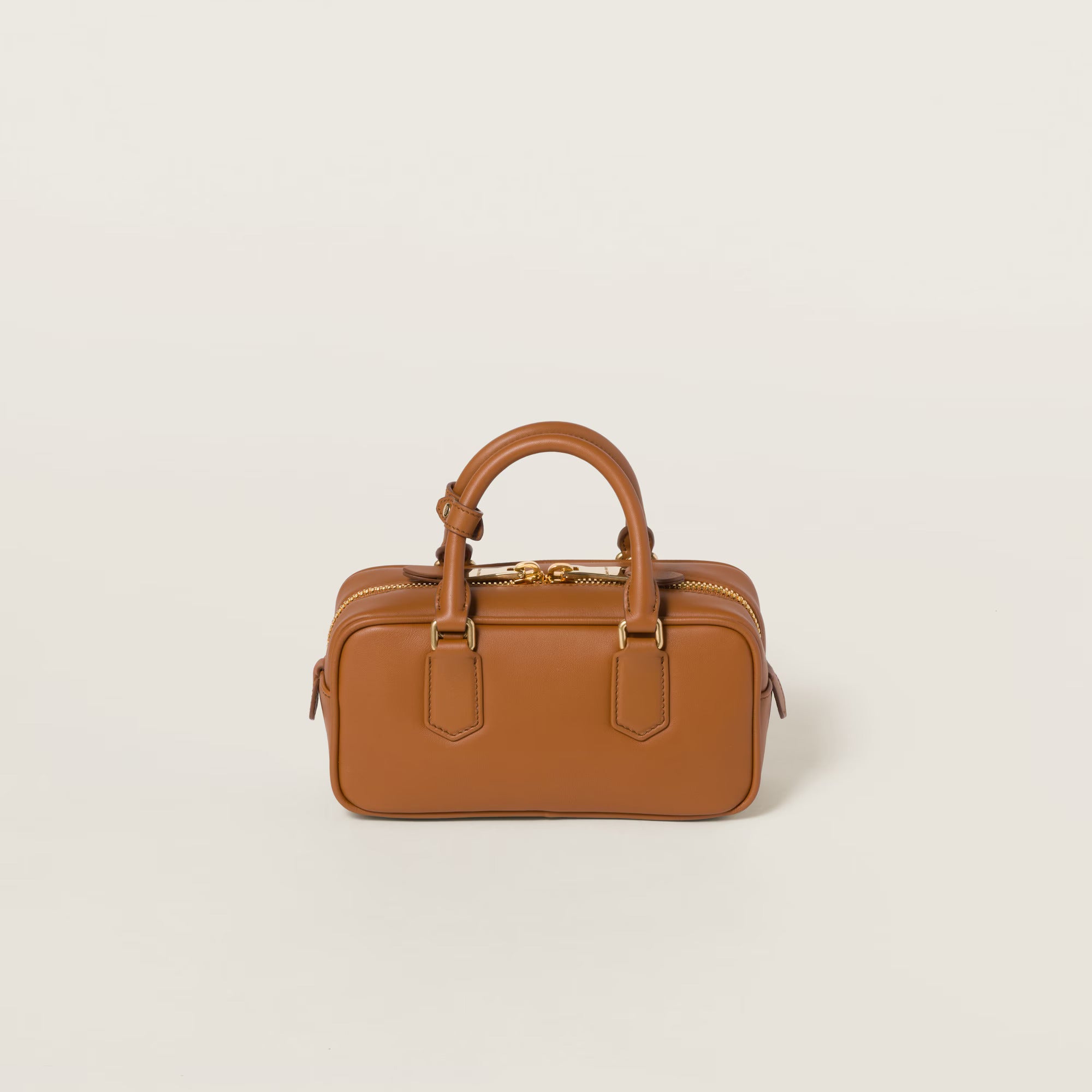 Miu Miu Arcadie leather bag ( REGULAR) Cognac Color