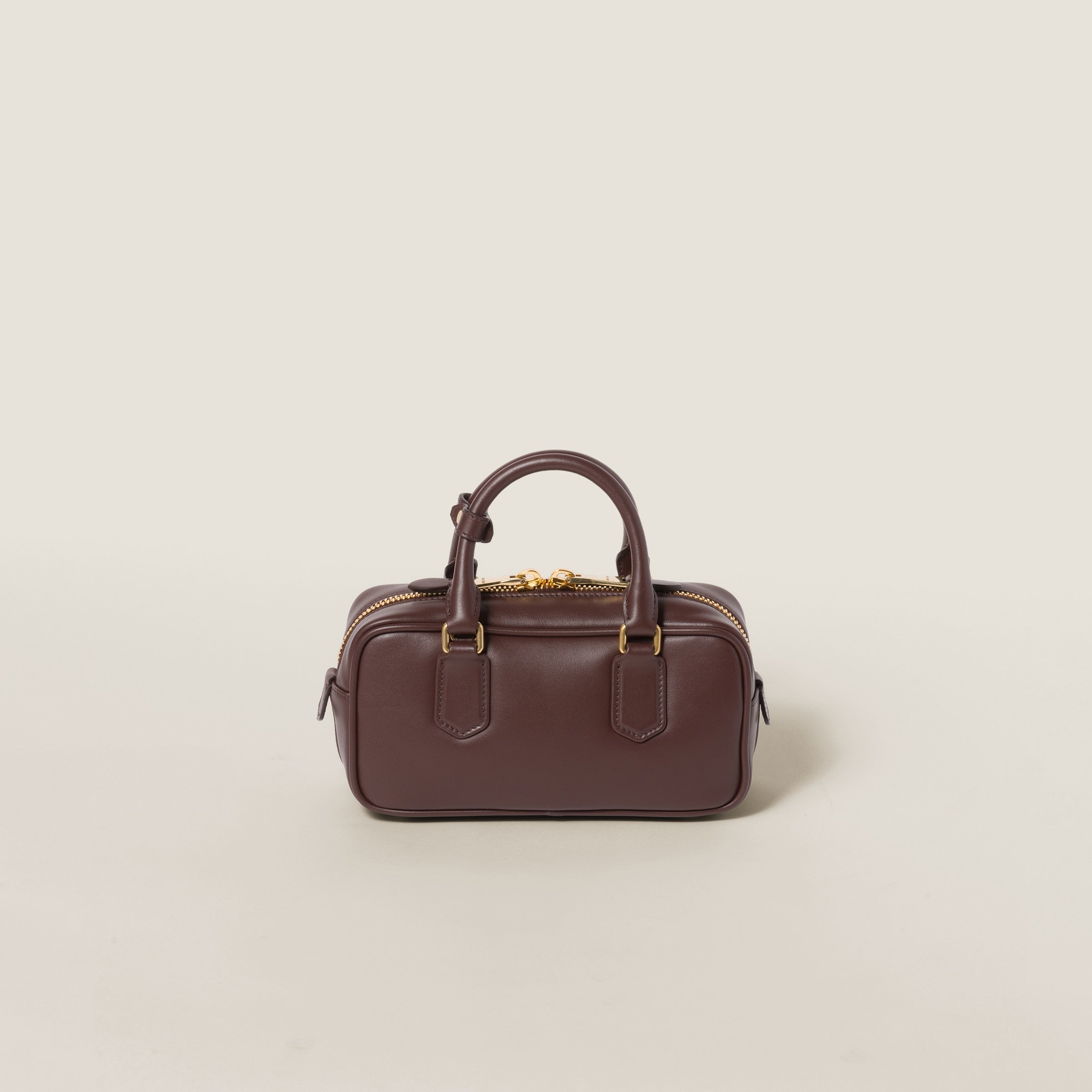 Miu Miu Arcadie leather Briarwood (Regular)