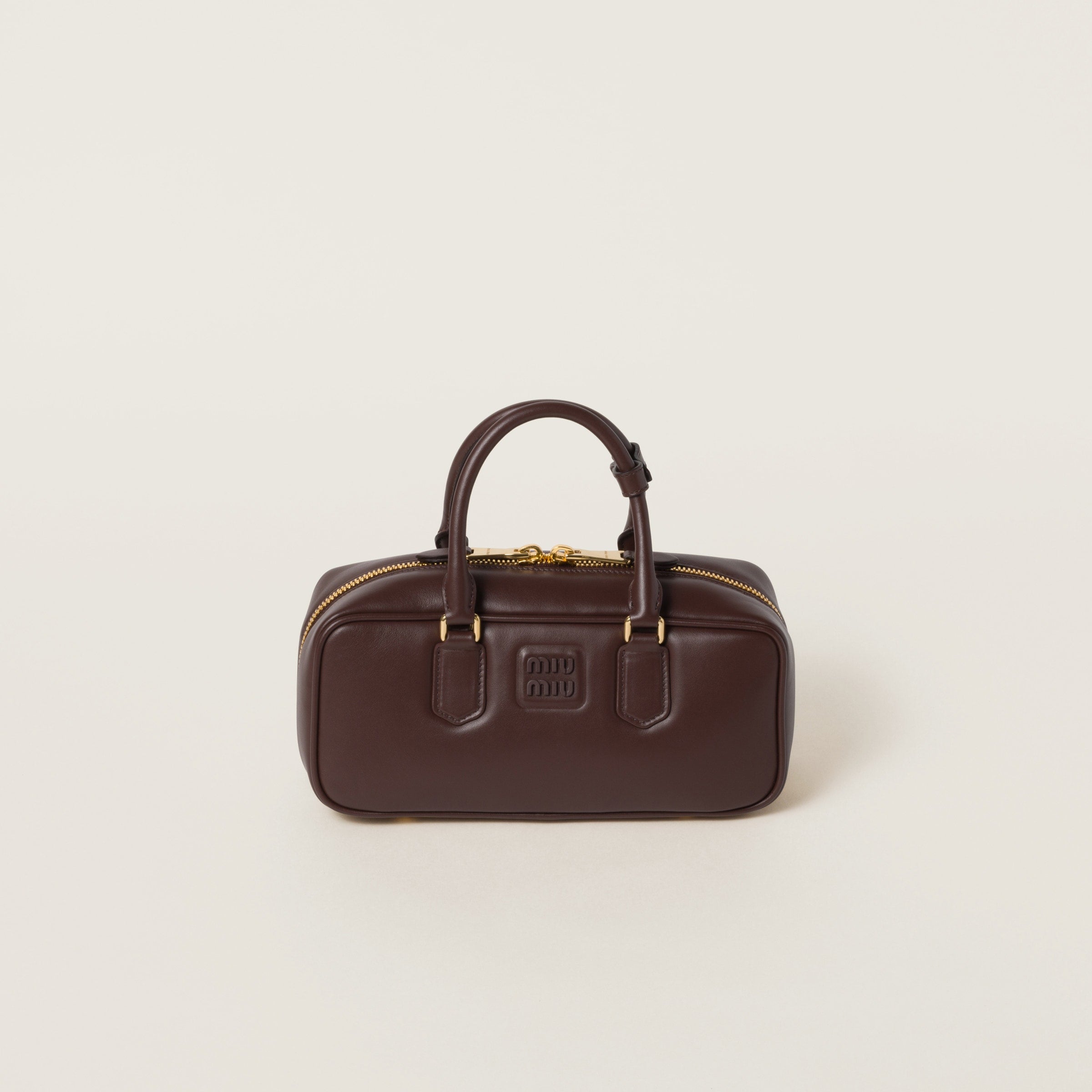 Miu Miu Arcadie leather Briarwood (Large)