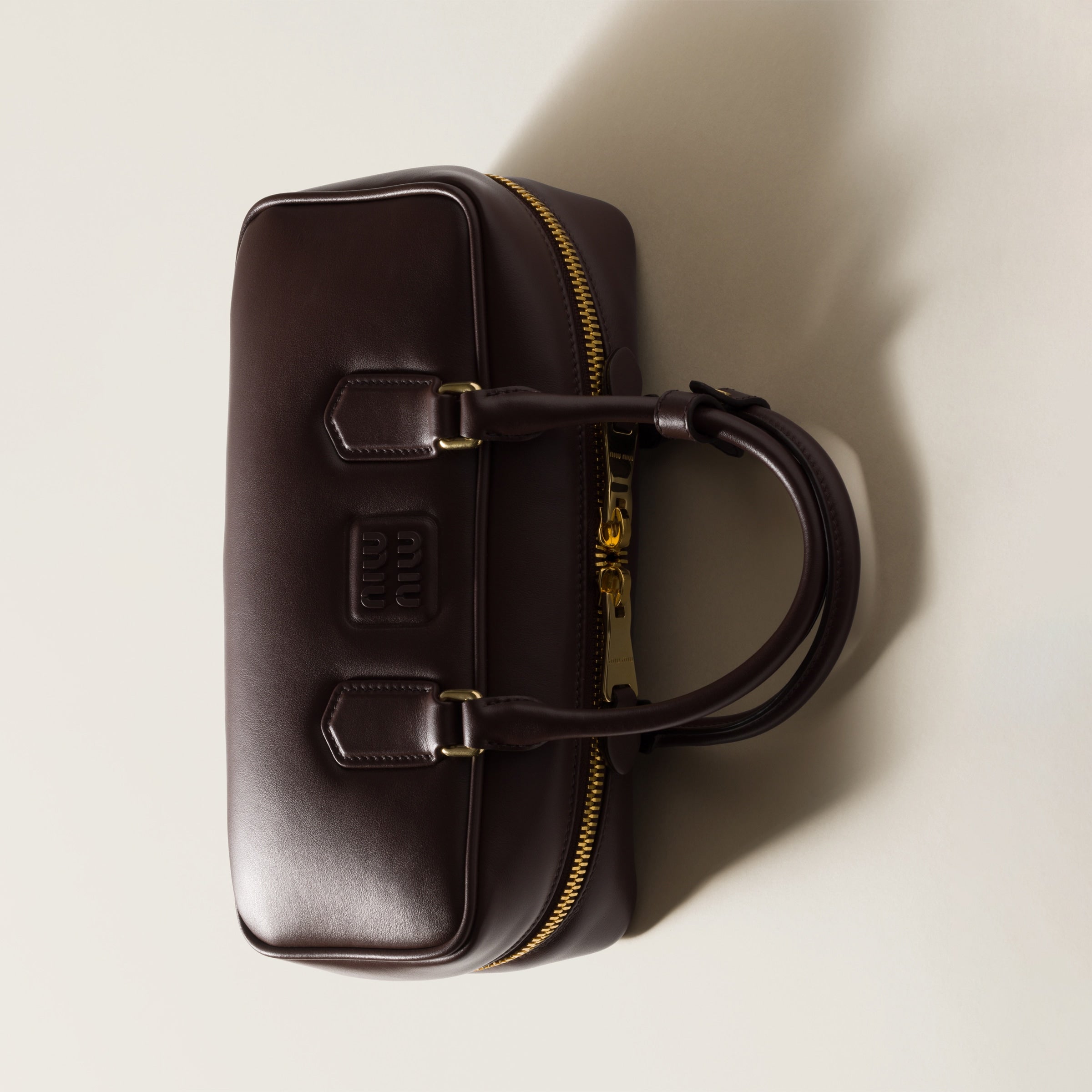 Miu Miu Arcadie leather Briarwood (Large)