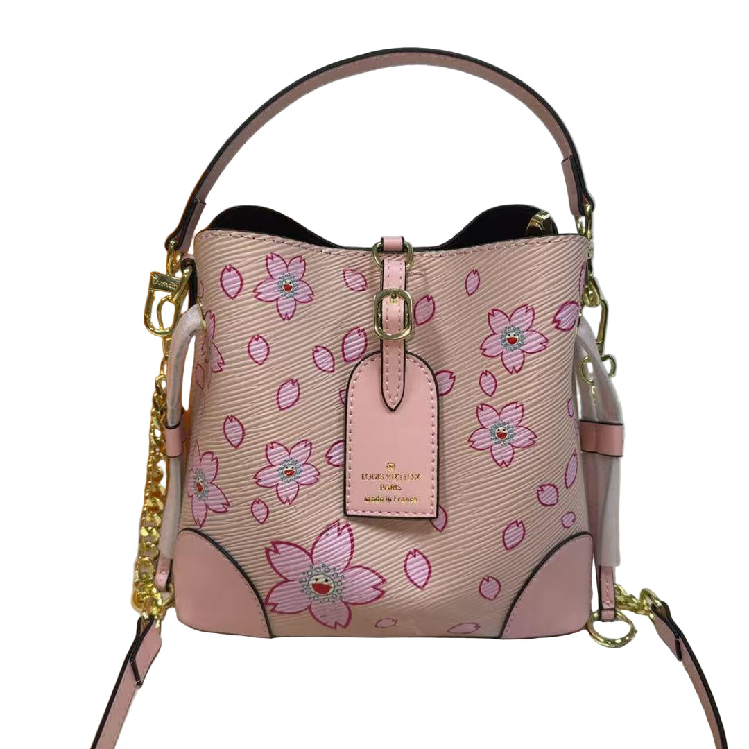 Louis Vuitton Canoé Bucket Bag – Cherry Blossom Pink Epi Leather 21 cm