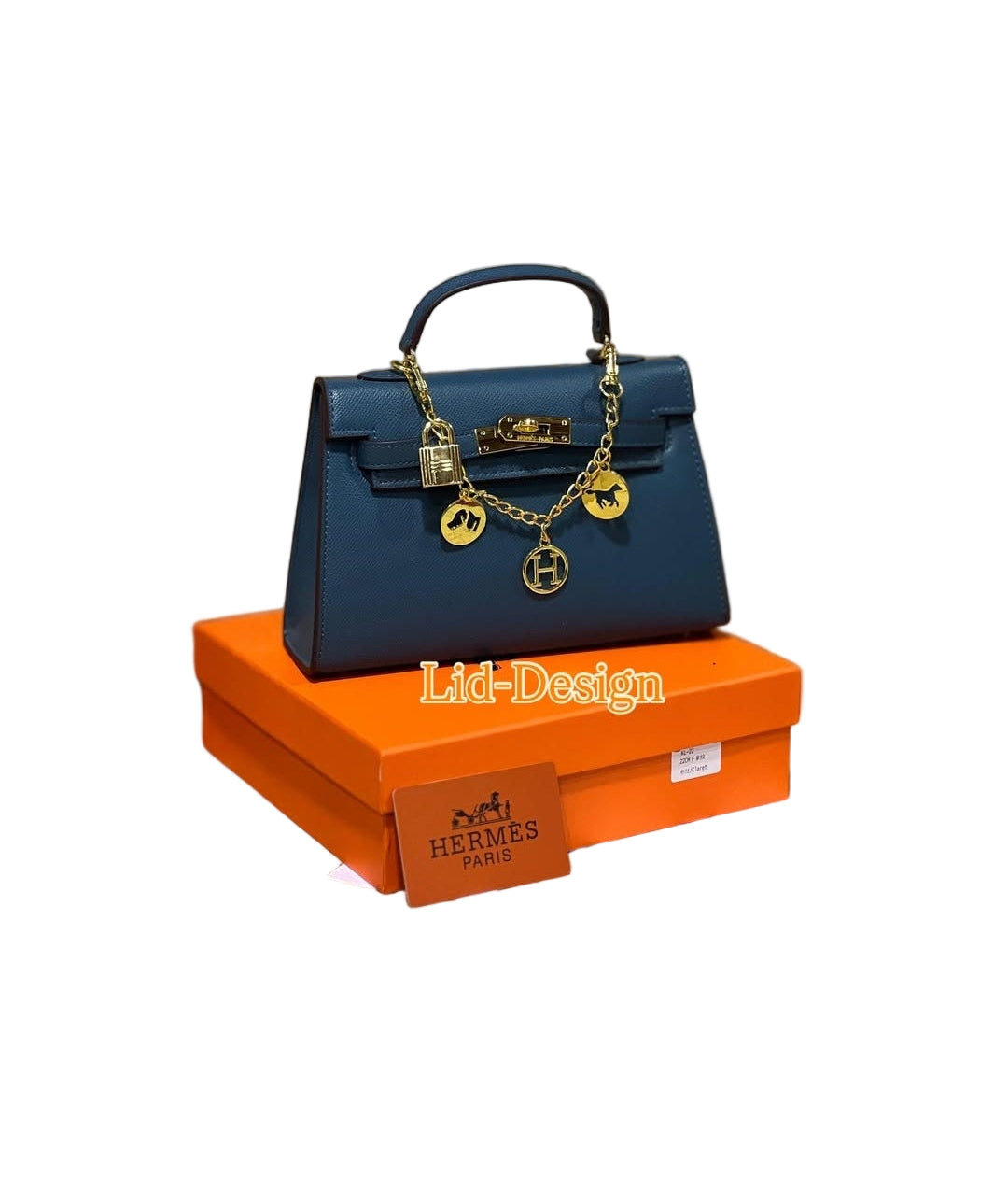 Hermès Kelly 20 Sellier Bag in Dark Blue Epsom Leather with Gold Hardware 22 cm