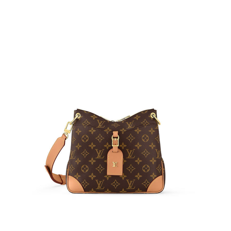 Louis Vuitton Canoé Bucket Bag Monogram Canvas brown with beige 21 cm
