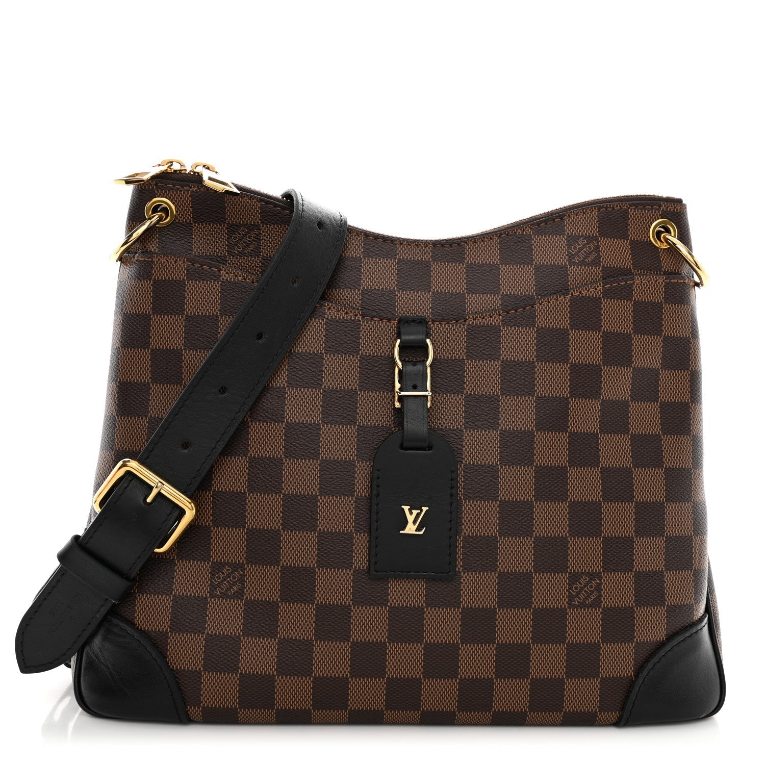 Louis Vuitton Canoé Bucket Bag – Damier Ebene Canvas, Dark Brown 21 cm