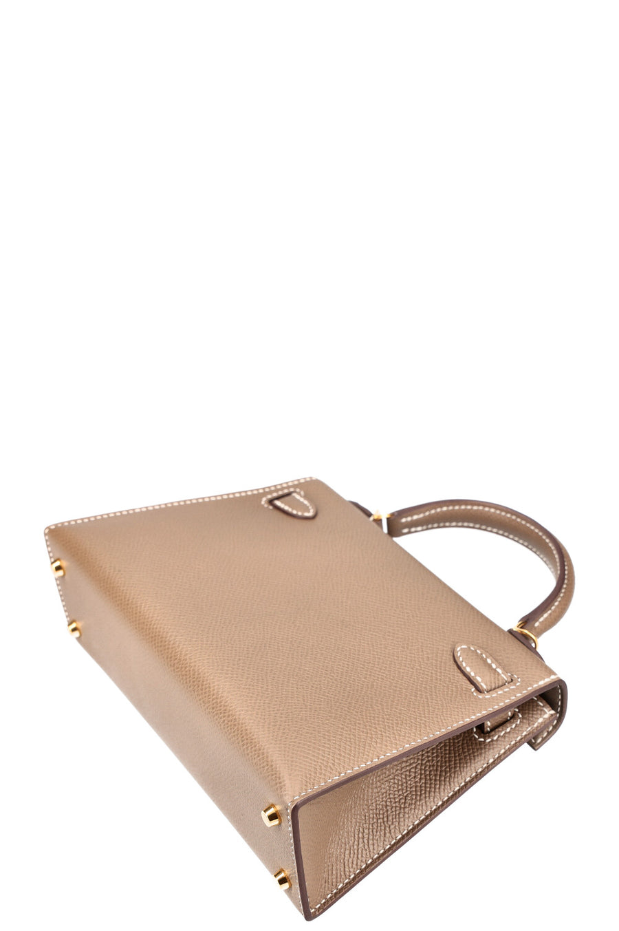 Hermès Kelly 20 Sellier Bag in Beige Epsom Leather with Gold Hardware 22 cm