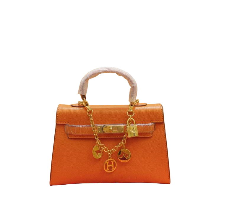 Hermès Kelly 20 Sellier Bag in Orange  Epsom Leather with Gold Hardware 22 cm