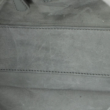 Dior Lady Dior Medium Bag in Matte Grey Cannage Calfskin with Black Hardware 20 cm