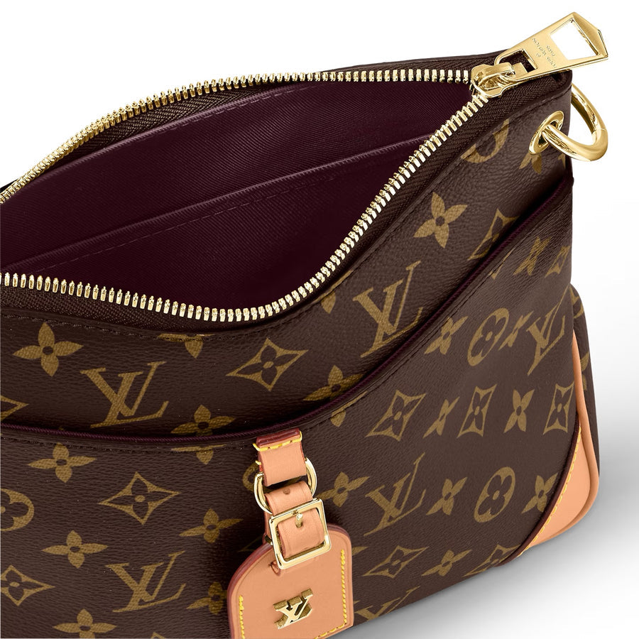 Louis Vuitton Canoé Bucket Bag Monogram Canvas brown with beige 21 cm