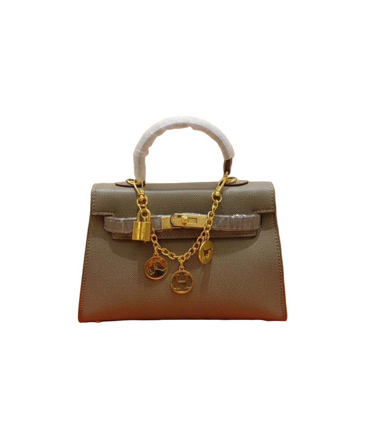 Hermès Kelly 20 Sellier Bag in Grey Epsom Leather with Gold Hardware 22 cm
