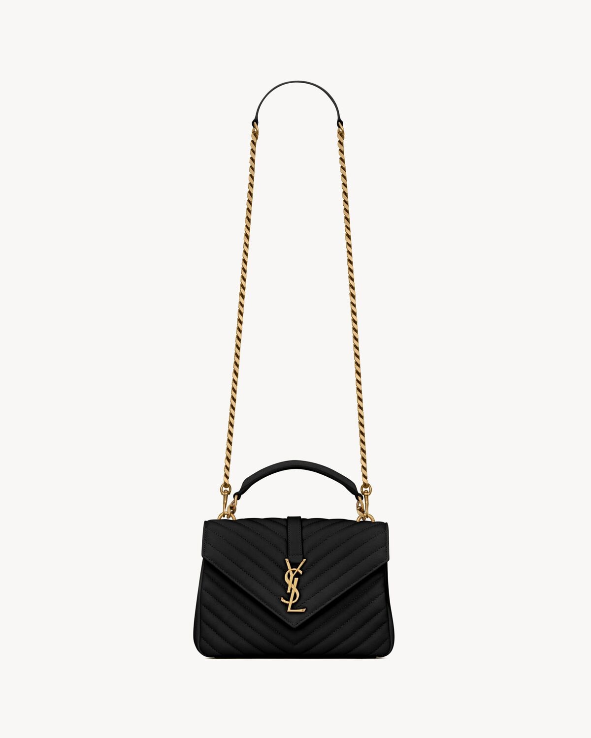 Saint Laurent 24 cm black