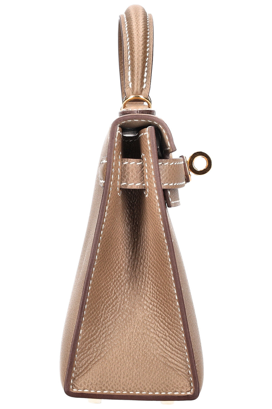 Hermès Kelly 20 Sellier Bag in Beige Epsom Leather with Gold Hardware 22 cm