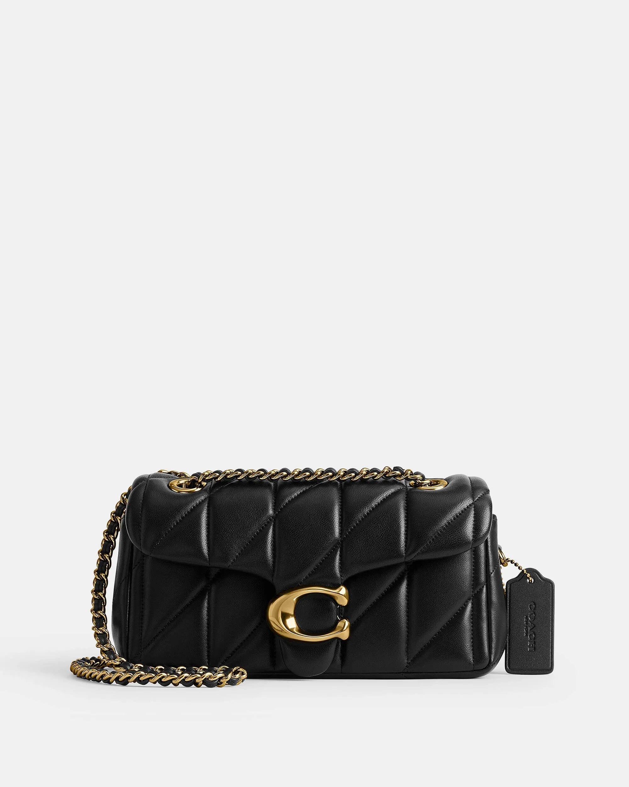COACH Tabby Shoulder Bag 20 With Pillow Quilting BLACK1