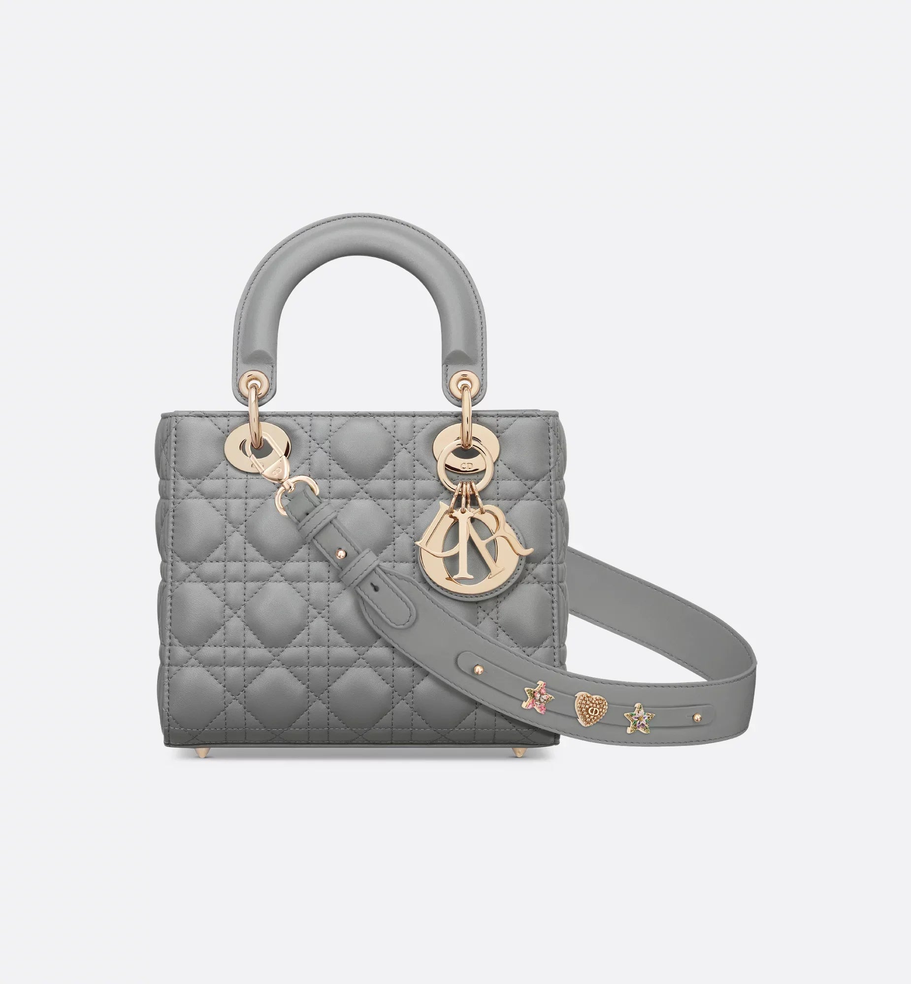 My Lady Dior and I Bag Anthracite Gray Small ماي ليدي ديور اند اي أنثراسايت رمادي