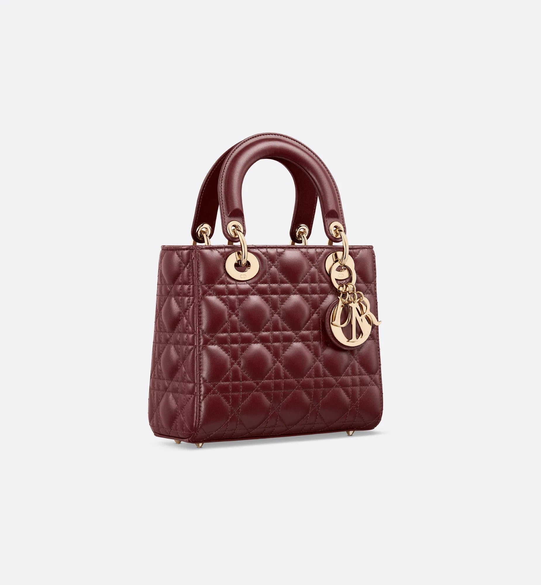 My Lady Dior and I Bag Burgundy Small ماي ليدي ديور اند اي نبيتي