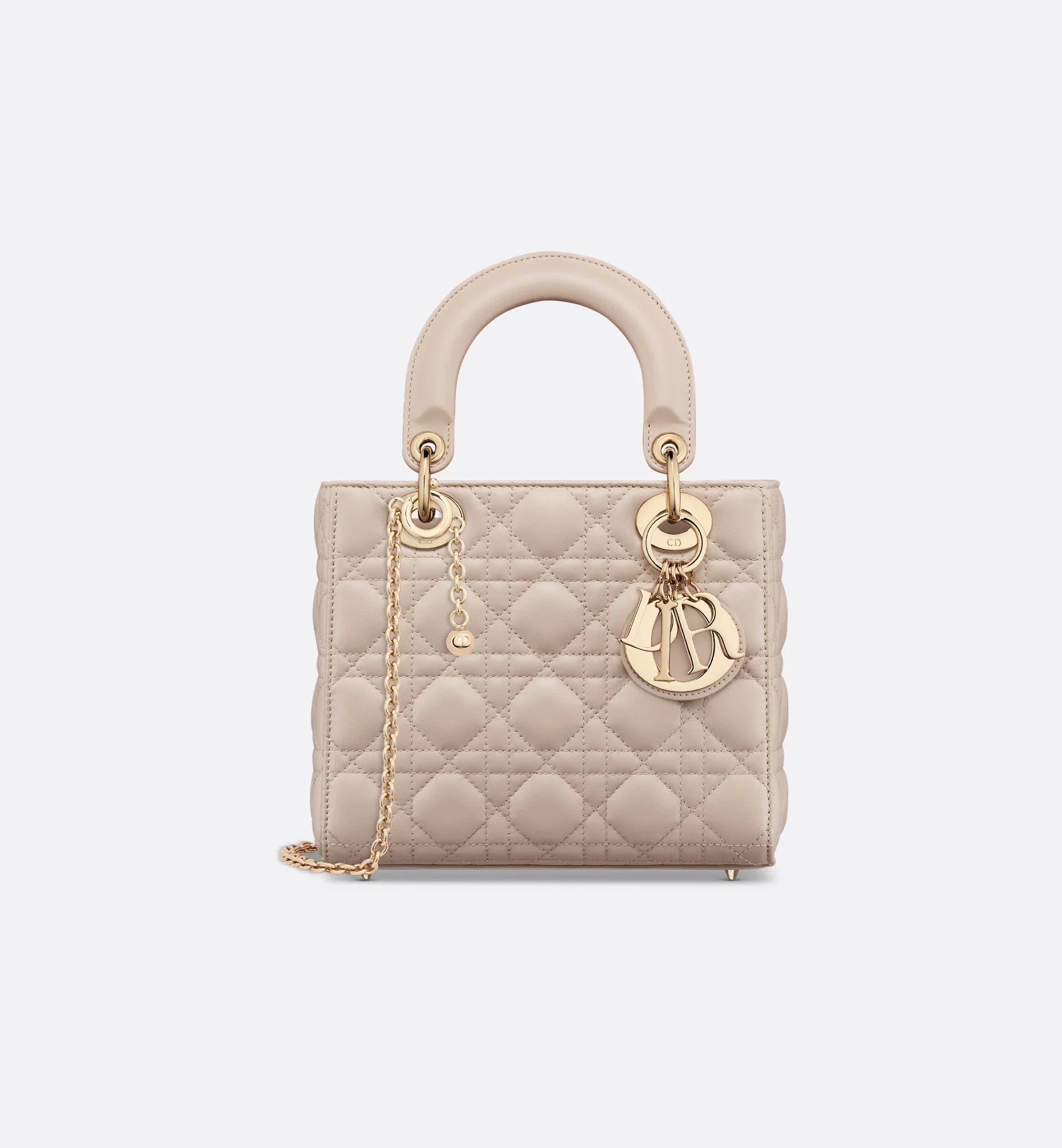My Lady Dior and I Bag Powder Beige Small ماي ليدي ديور اند اي بيج هادئ