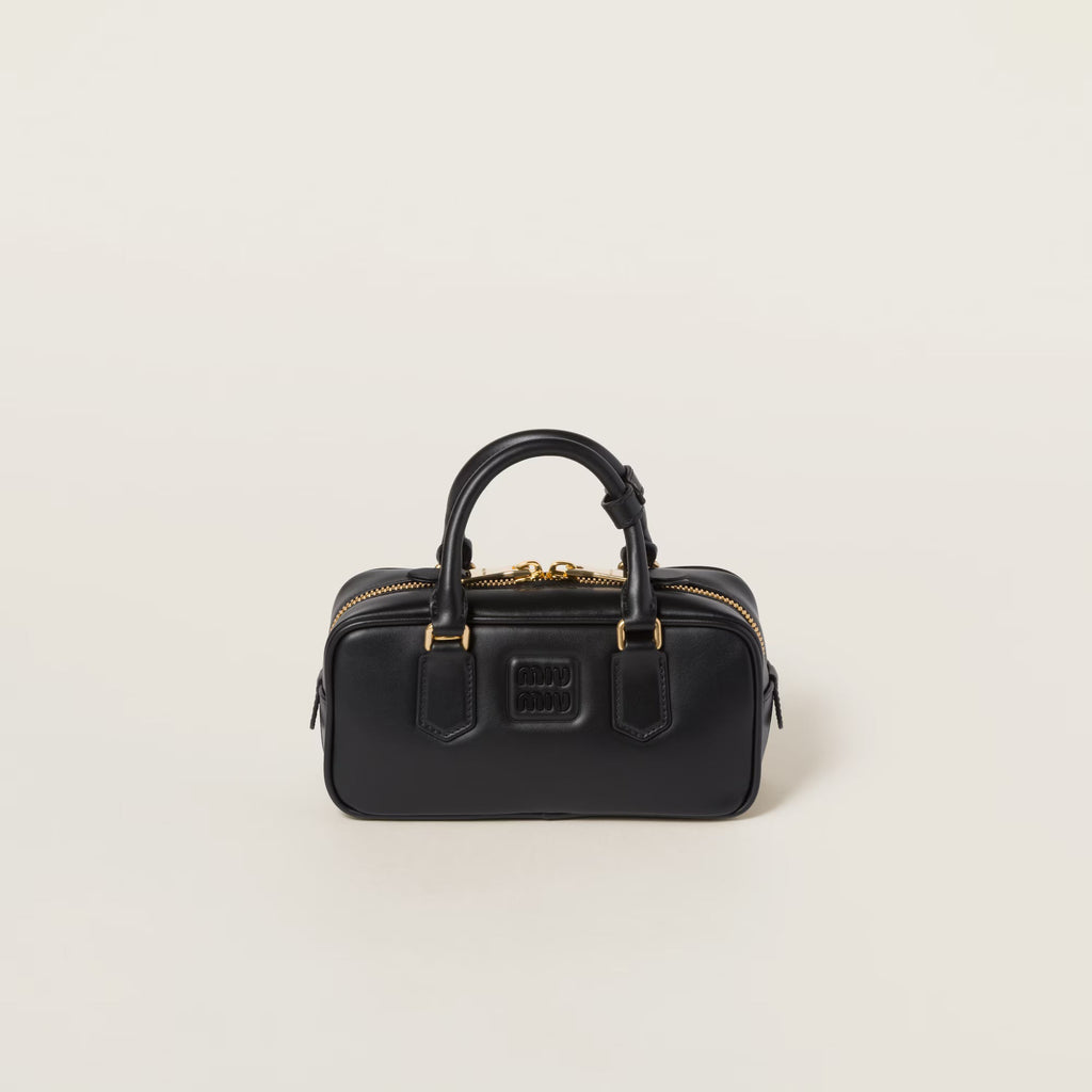 Miu Miu Arcadie leather bag ( REGULAR) Black