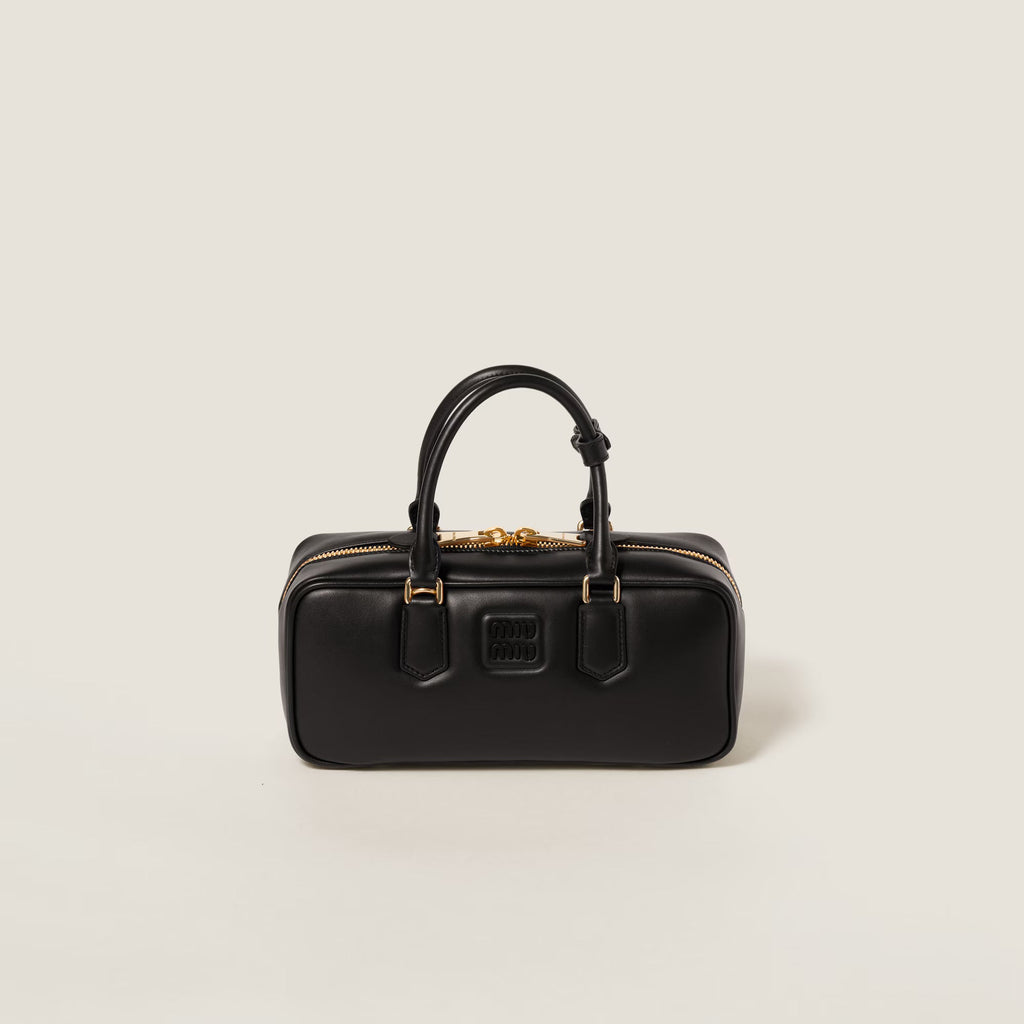 Miu Miu Arcadie leather bag ( Large) Black