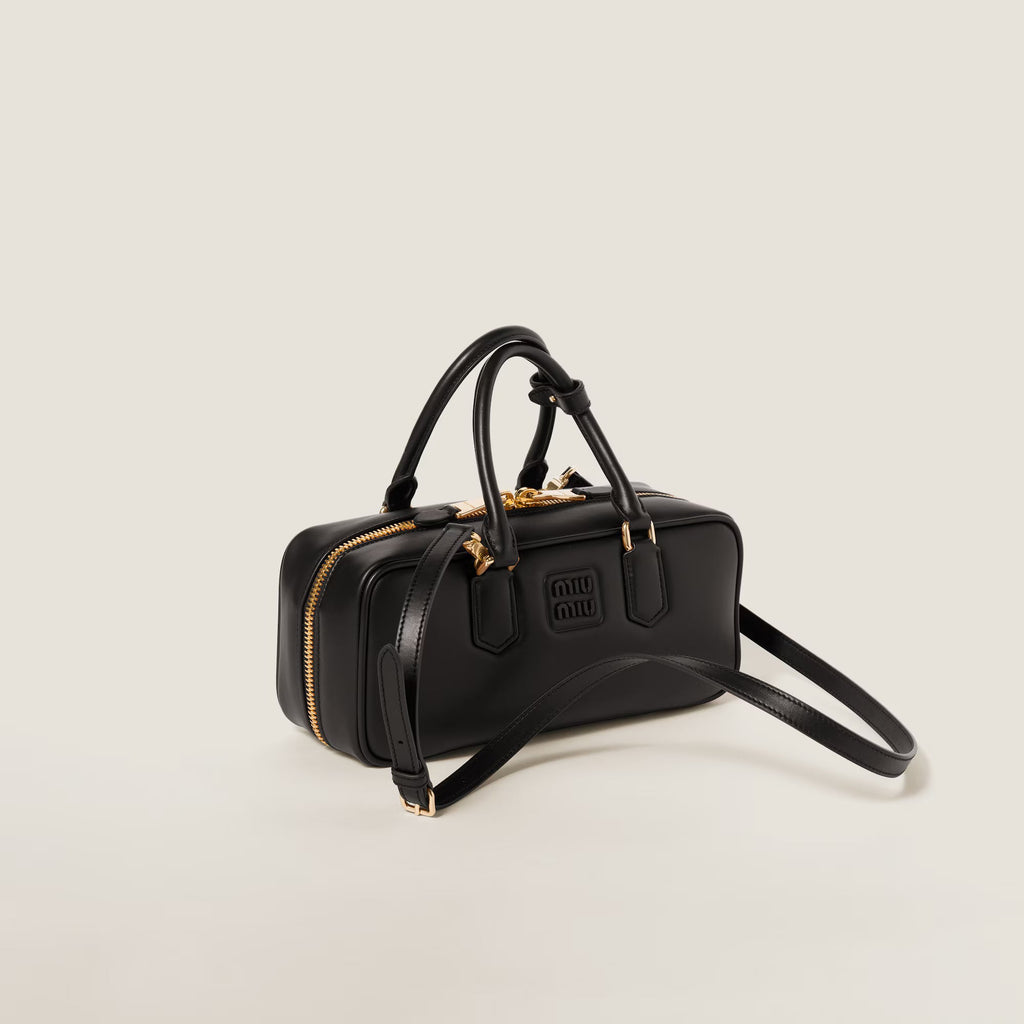 Miu Miu Arcadie leather bag ( Large) Black