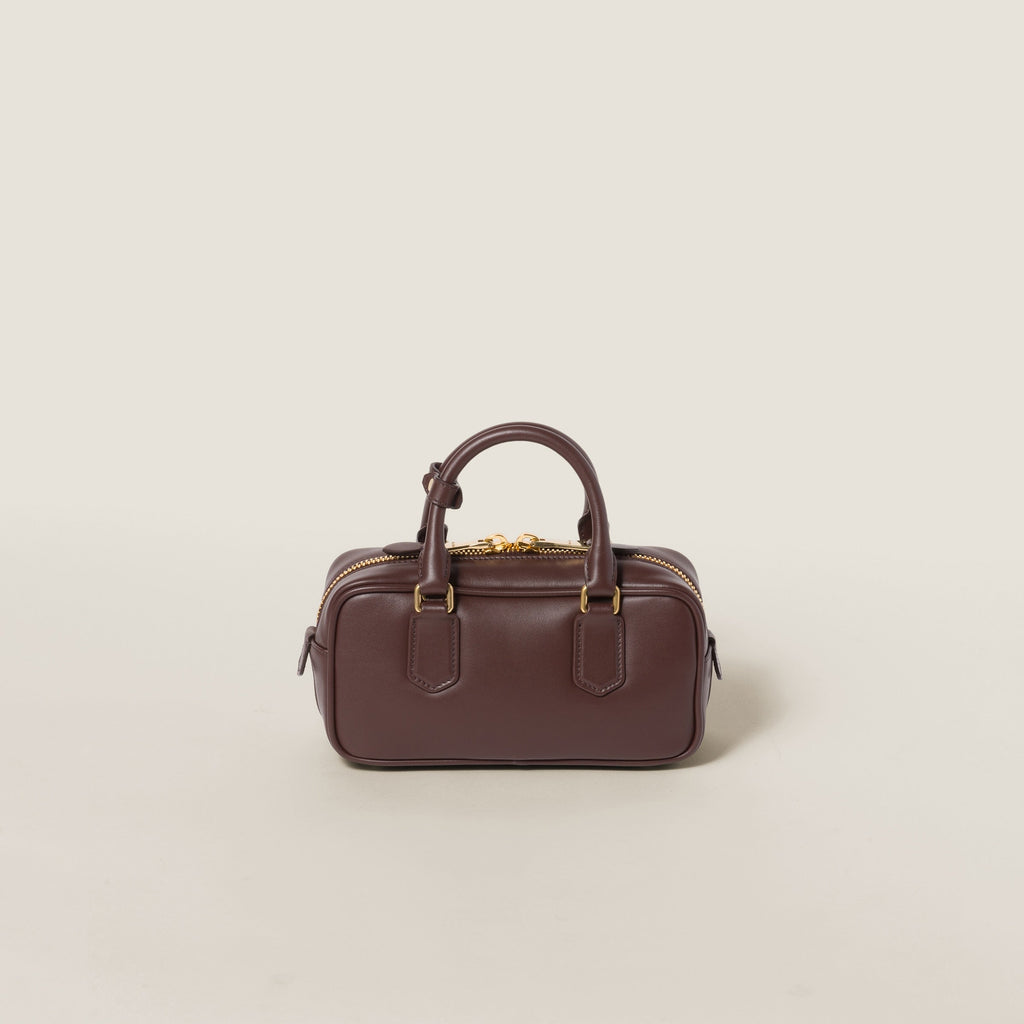 Miu Miu Arcadie leather Briarwood (Regular)