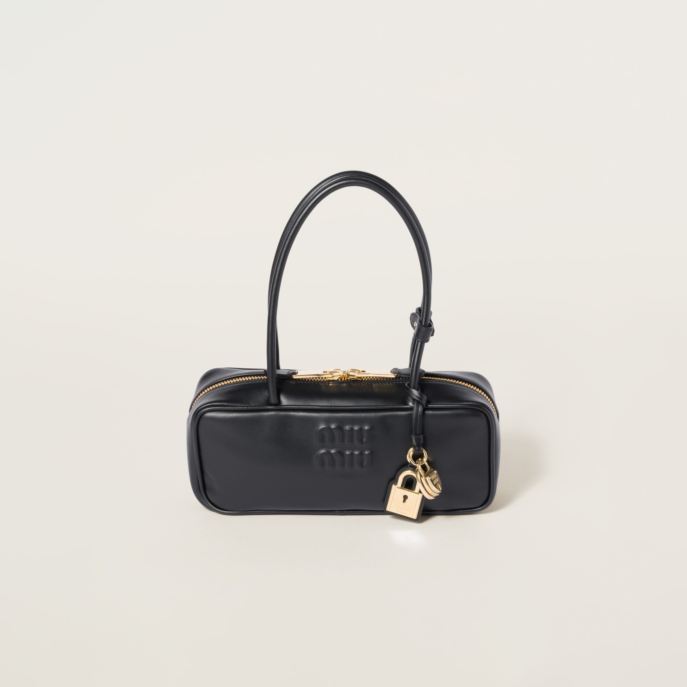 Miu Miu Leather Beau bag Black (Small)