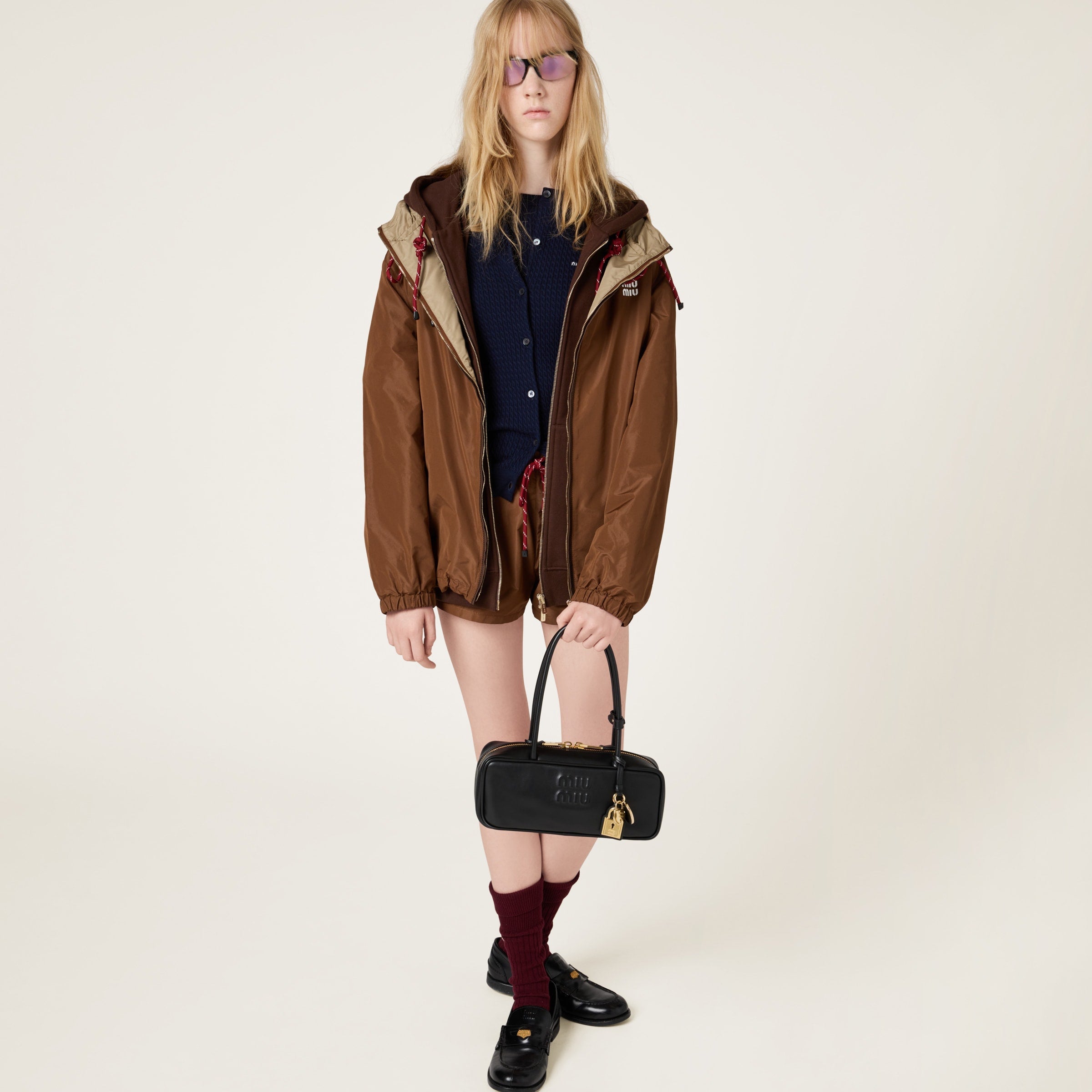 Miu Miu Leather Beau bag Black (Small)