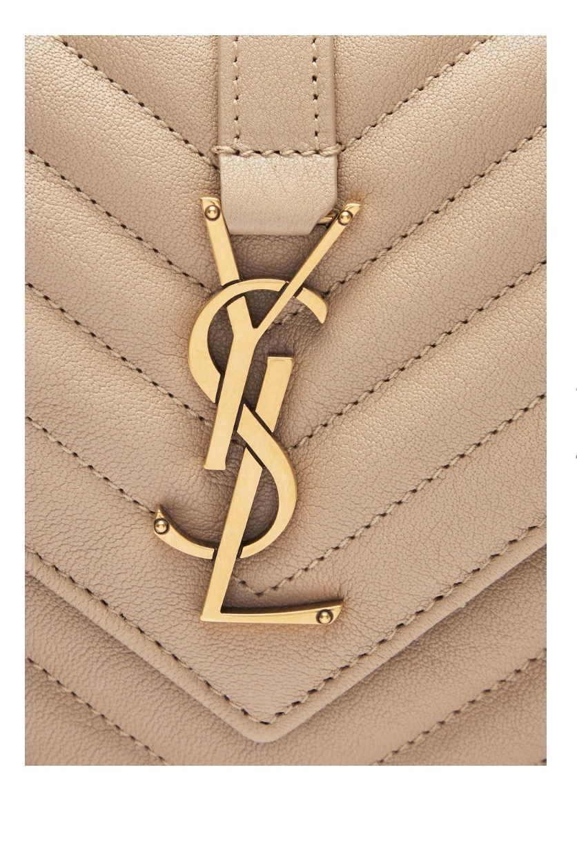 Saint Laurent 24 cm light beige