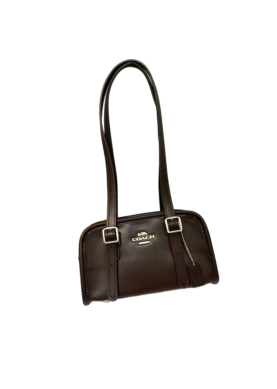 Coach Shoulder Bag in brown Signature Canvas 20 cm