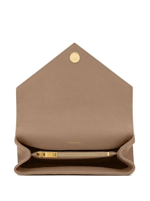 Saint Laurent 24 cm Dark Beige