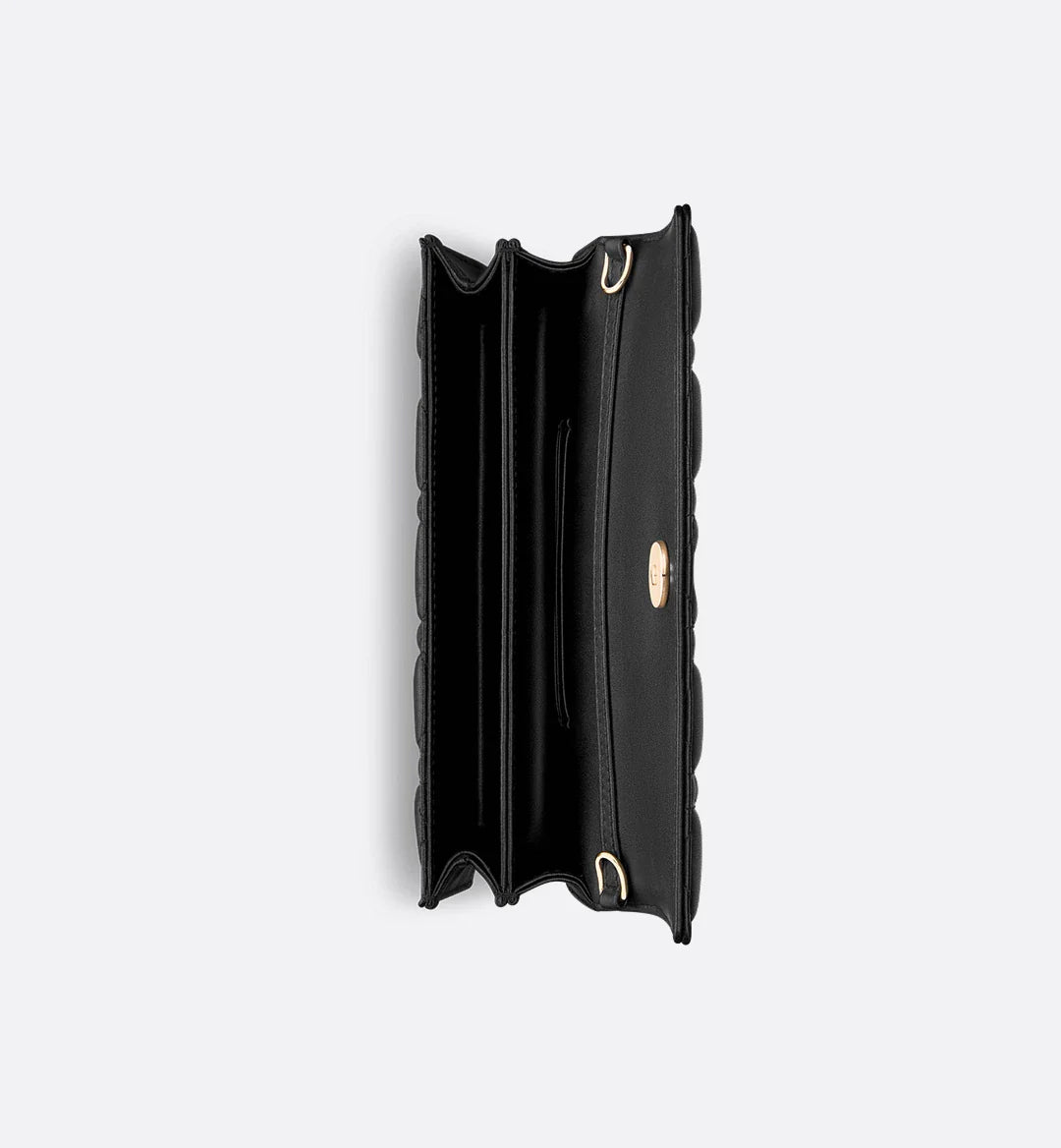 Dior Lady Dior Top Handle Bag in Black Quilted Lambskin with Gold Hardware – 20 cm